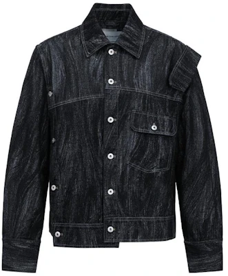 Feng Chen Wang Floral Pattern Denim Jacket Indigo Blue - FMS13JK13 Buy Feng Chen Wang Floral Pattern Denim Jacket Indigo Blue - FMS13JK13