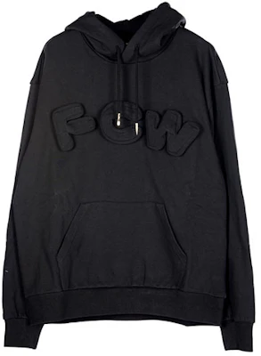 Feng Chen Wang FW21 3D Letter Hoodie Unisex Black FF12HOO410B Buy Feng Chen Wang FW21 3D Letter Hoodie Unisex Black FF12HOO410B