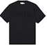 Buy Camiseta Negra Unisex Oversize Feng Chen Wang FW21 con Logo 3D. FF12TSH711B