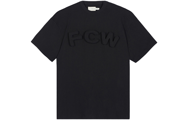 Order Camiseta Negra Unisex Oversize Feng Chen Wang FW21 con Logo 3D. FF12TSH711B