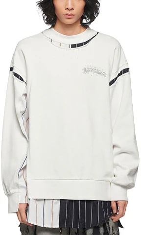 feng-chen-wang-fw-21-deconstructed-crewneck-sweatshirt-unisex-white-ff-12-swe-302