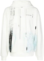 Feng Chen Wang FW22 Graphic Print Pullover Hoodie White () FMS13HD01WHITE Feng Chen Wang FW22 Graphic Print Pullover Hoodie White () FMS13HD01WHITE