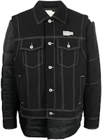 Feng Chen Wang FW22 Logo Single-Breasted Long-Sleeve Jacket Black Menswear FMF14JK23 Feng Chen Wang FW22 Logo Single-Breasted Long-Sleeve Jacket Black Menswear FMF14JK23