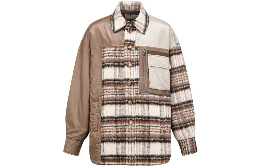 Feng Chen Wang Patchwork Plaid Fashion Comfort Jacket FMF14JK30