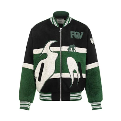 Feng Chen Wang Phoenix Embroidered Unisex Baseball Jacket - . FUF14JK16