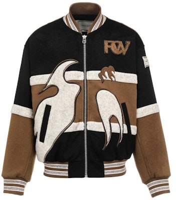 Chaqueta de béisbol unisex Feng Chen Wang Phoenix bordada. FUF14JK16 Order Chaqueta de béisbol unisex Feng Chen Wang Phoenix bordada. FUF14JK16