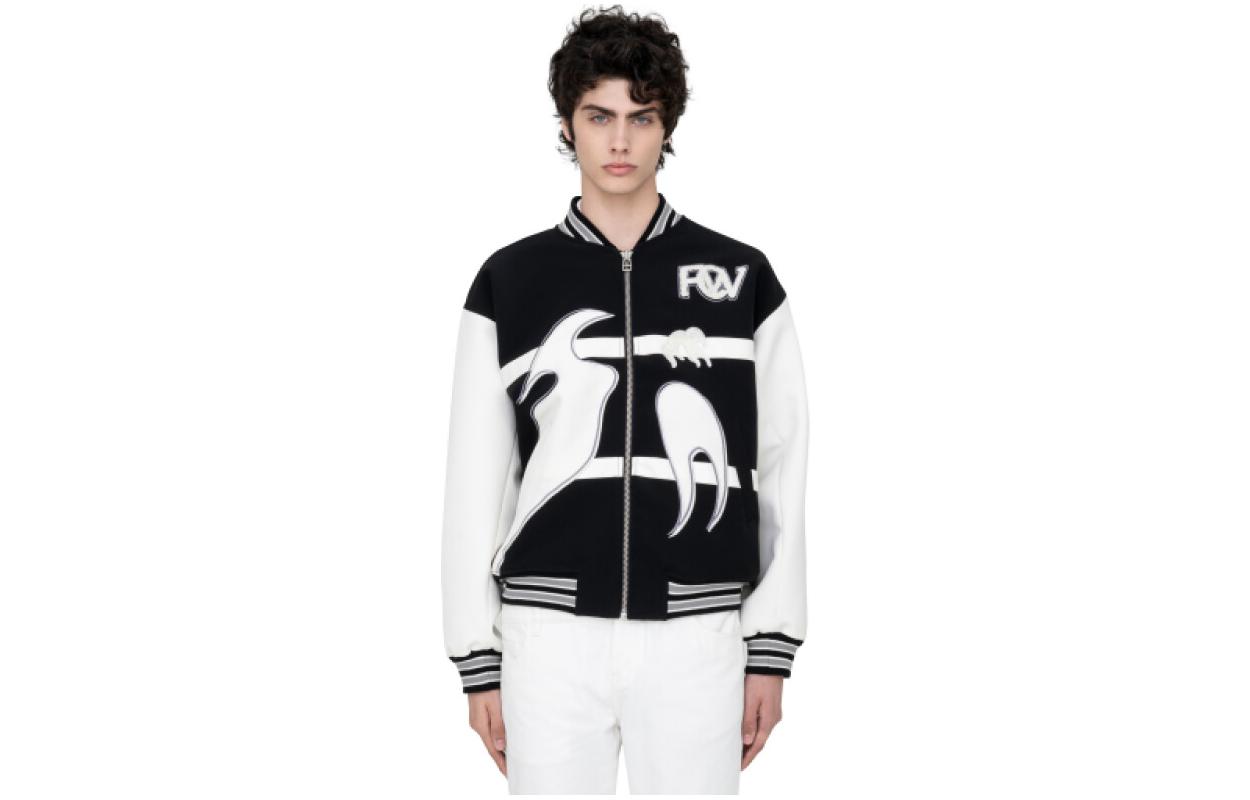 Details for Chaqueta de béisbol unisex Feng Chen Wang Phoenix bordada. FUF14JK16