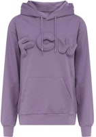 FENG CHEN WANG Purple Logo 3D Letter Hoodie for Men. FF12HOO410 FENG CHEN WANG Purple Logo 3D Letter Hoodie for Men. FF12HOO410