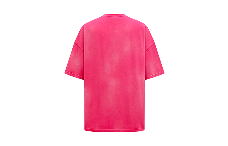 Lookbook Camiseta Unisex Feng Chen Wang Rojo Tie-Dye Cuello Redondo. FMS17TS03