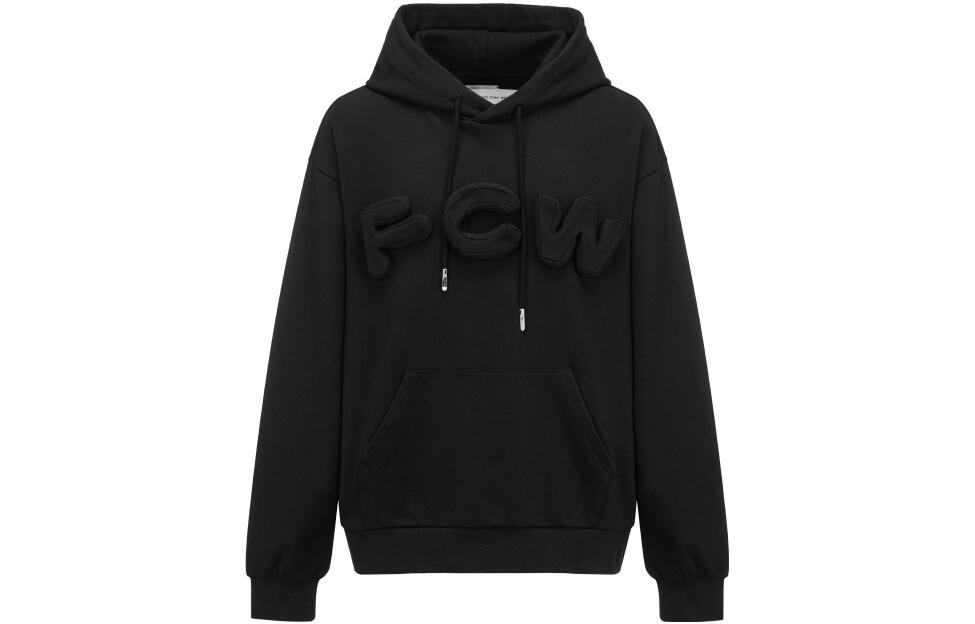 Feng Chen Wang Scenic Letter Graphic Hoodie Casual Long Sleeve Pullover FMS13HD05B