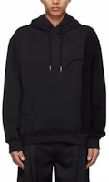 Feng Chen Wang SS21 Logo Embroidered Pullover Hoodie Black Mens FS11HOO407 Feng Chen Wang SS21 Logo Embroidered Pullover Hoodie Black Mens FS11HOO407