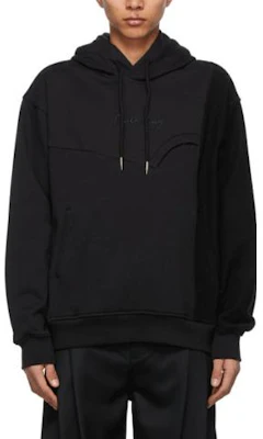 Feng Chen Wang SS21 Logo Embroidered Pullover Hoodie Black Mens FS11HOO407 Buy Feng Chen Wang SS21 Logo Embroidered Pullover Hoodie Black Mens FS11HOO407