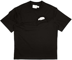 FENG CHEN WANG SS21 Unisex Black Short Sleeve Knit Crewneck T-Shirt. FS11TSH725 FENG CHEN WANG SS21 Unisex Black Short Sleeve Knit Crewneck T-Shirt. FS11TSH725