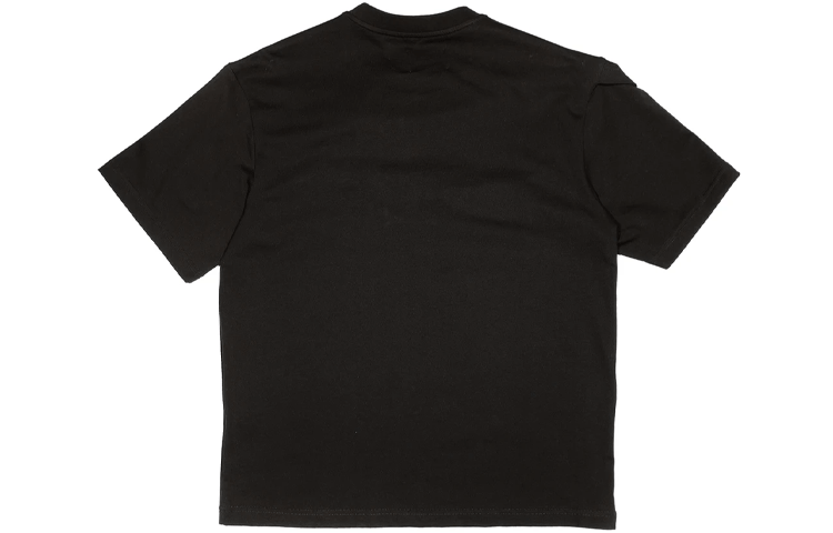 Lookbook Camiseta Unisex Negra de Punto Manga Corta Cuello Redondo FENG CHEN WANG SS21. FS11TSH725