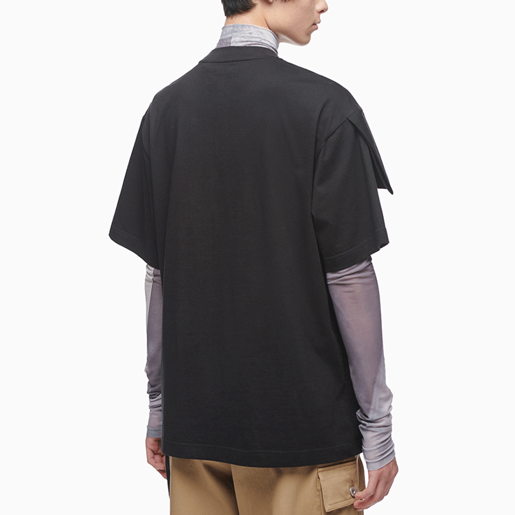 Purchase Camiseta Unisex Negra de Punto Manga Corta Cuello Redondo FENG CHEN WANG SS21. FS11TSH725