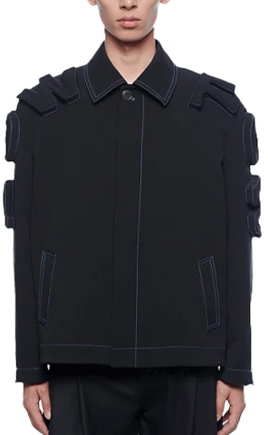 feng-chen-wang-ss-22-3-d-embroidered-letter-black-jacket-fs-13-jac-110