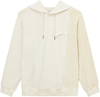 FENG CHEN WANG SS22 Beige Colorblock Pullover Hoodie . FS13HOO403 FENG CHEN WANG SS22 Beige Colorblock Pullover Hoodie . FS13HOO403