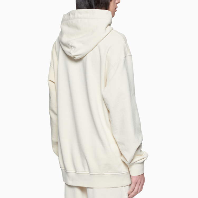 Purchase FENG CHEN WANG SS22 Sudadera con Capucha Beige Colorblock. FS13HOO403