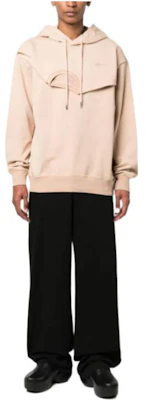 馮晨汪 SS22 米色層次感刺繡Logo連帽衫 男款 FMF14HD04 Lookbook 馮晨汪 SS22 米色層次感刺繡Logo連帽衫 男款 FMF14HD04