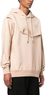 馮晨汪 SS22 米色層次感刺繡Logo連帽衫 男款 FMF14HD04 Purchase 馮晨汪 SS22 米色層次感刺繡Logo連帽衫 男款 FMF14HD04