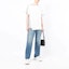 Purchase Camiseta Blanca Feng Chen Wang SS22 Colorblock Deconstructed Crewneck. FS13TSH710