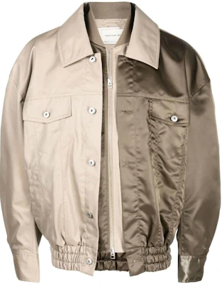 冯晨旺 SS22 卡其色单排扣长袖夹克 男款 FMS13JK02KHAKI Buy 冯晨旺 SS22 卡其色单排扣长袖夹克 男款 FMS13JK02KHAKI