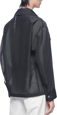 Chaqueta Negra de Manga Larga para Hombre Feng Chen Wang SS22 Multi-Bolsillo. FS13JAC105 Lookbook Chaqueta Negra de Manga Larga para Hombre Feng Chen Wang SS22 Multi-Bolsillo. FS13JAC105