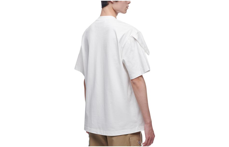 Lookbook Camiseta Unisex Blanca de Manga Corta FENG CHEN WANG SS22. FF12TSH715W