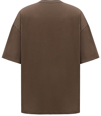 Feng Chen Wang SS24 男女同款咖啡色寬鬆版圓領長袖T恤。 FMS17TS12 Lookbook Feng Chen Wang SS24 男女同款咖啡色寬鬆版圓領長袖T恤。 FMS17TS12