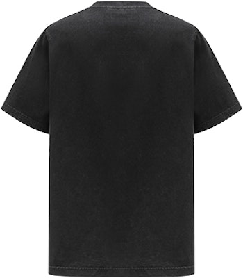Camiseta Unisex Negra Feng Chen Wang SS24 Logo Lavado. FWS17TS07 Lookbook Camiseta Unisex Negra Feng Chen Wang SS24 Logo Lavado. FWS17TS07
