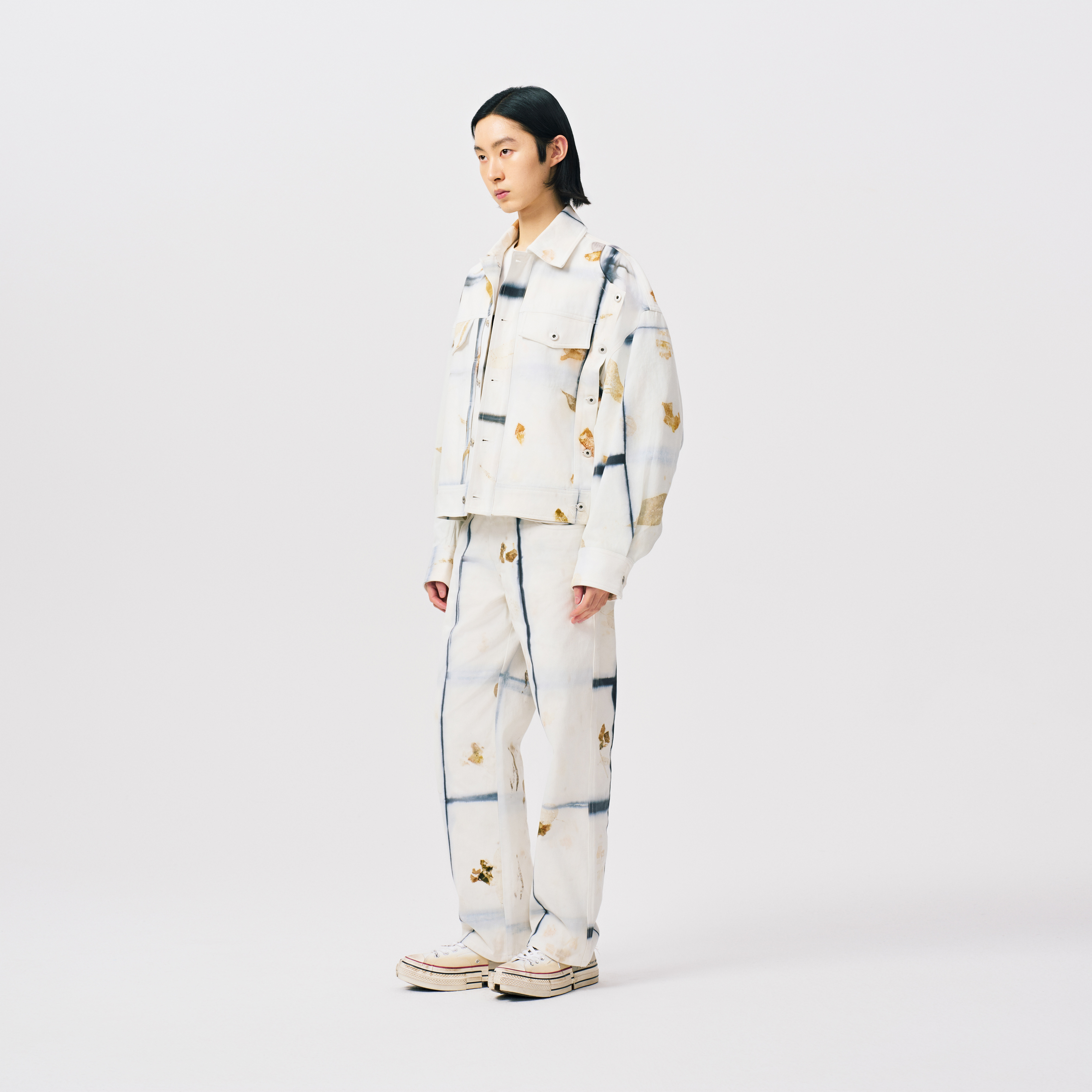 Purchase Chaqueta Unisex Negra Tie-Dye Oversized Feng Chen Wang Trabajo. FUS17JK25