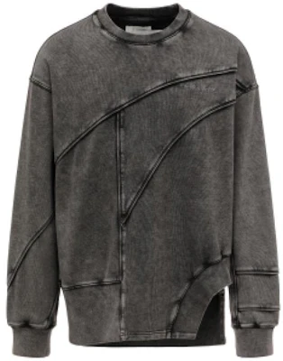 Feng Chen Wang Washed Deconstructed Pullover Sweatshirt Men’s Black FMF16HD07B Buy Feng Chen Wang Washed Deconstructed Pullover Sweatshirt Men’s Black FMF16HD07B