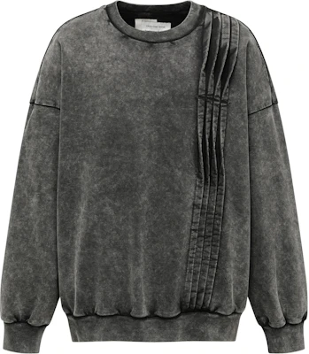 Feng Chen Wang Washed Pleated Fashion Pullover Unisex Hoodie Grey FUF18SW01B Buy Feng Chen Wang Washed Pleated Fashion Pullover Unisex Hoodie Grey FUF18SW01B