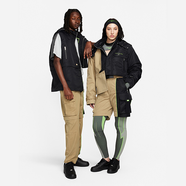 Shop Pantalones Cargo Utilitarios Desmontables Unisex Feng Chen Wang x Nike FW23 Khaki DV4005-255