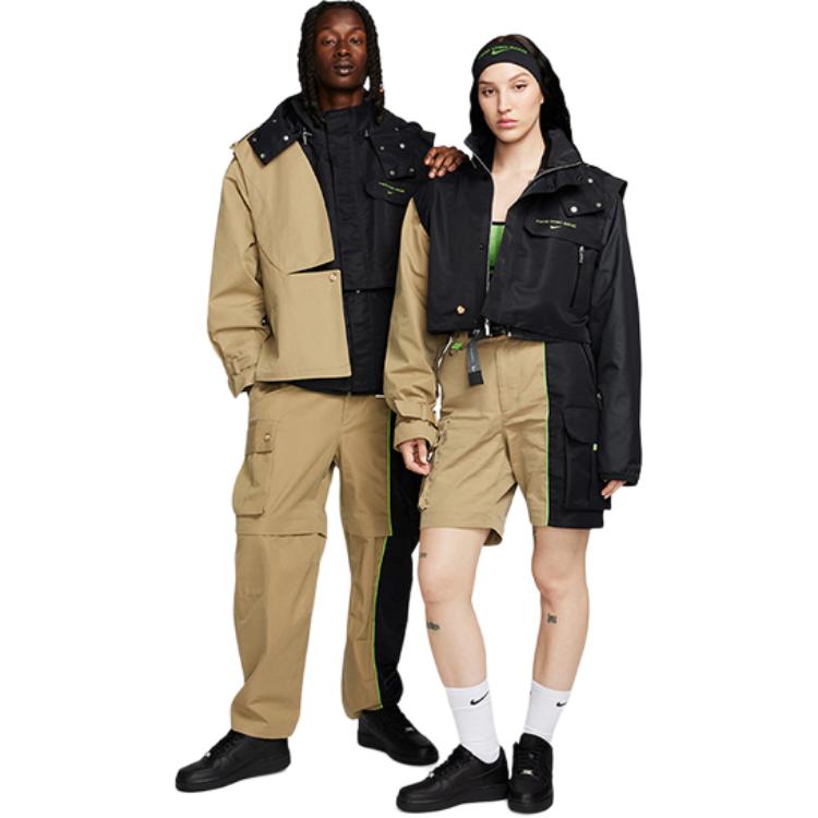 Shop 冯晨旺联名Nike FW23拼接解构连帽夹克男女同款黑色 DV3999-068