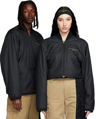 冯晨旺联名Nike FW23拼接解构连帽夹克男女同款黑色 DV3999-068 Sizing 冯晨旺联名Nike FW23拼接解构连帽夹克男女同款黑色 DV3999-068