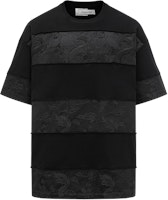 Feng Chen Wang Year of the Dragon Jacquard Black Short Sleeve T-Shirt Unisex. FMS17TS01 Feng Chen Wang Year of the Dragon Jacquard Black Short Sleeve T-Shirt Unisex. FMS17TS01