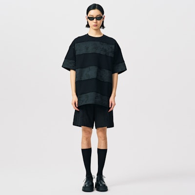 Feng Chen Wang Año del Dragón Camiseta Negra Unisex de Manga Corta Jacquard. FMS17TS01 Shop Feng Chen Wang Año del Dragón Camiseta Negra Unisex de Manga Corta Jacquard. FMS17TS01