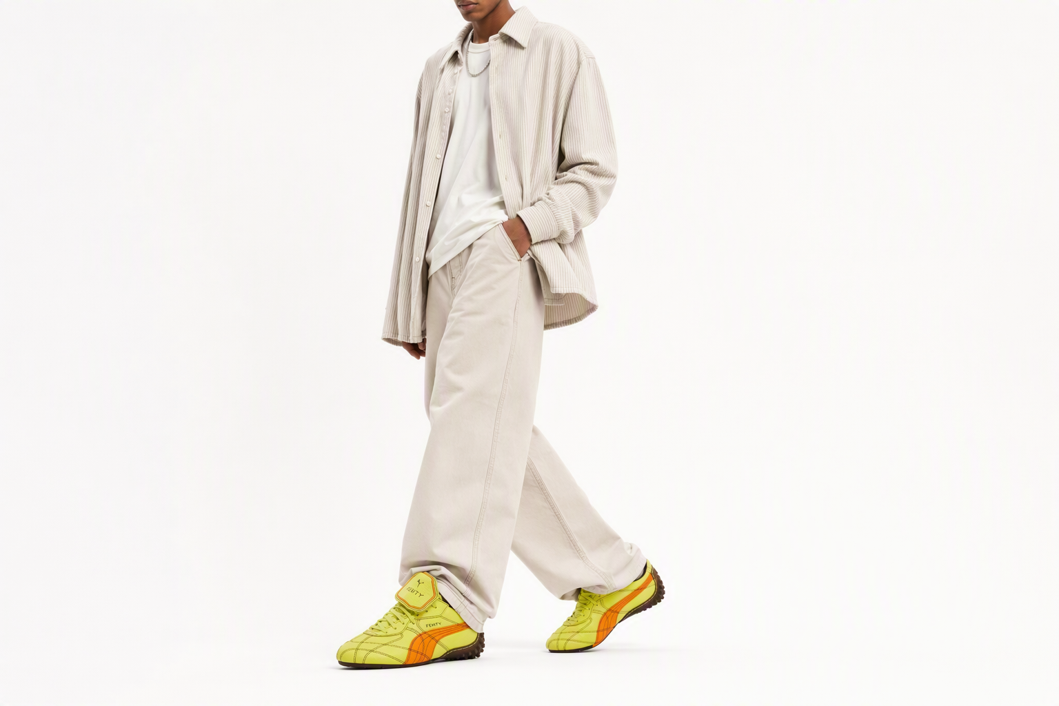 Order Fenty Avanti LS Stitched 'Lime Sheen' 404813-02