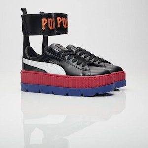 (W) Fenty x Puma Ankle Strap Creeper 'Red Bud' Wanita Merah Muda. 366264-01 Buy (W) Fenty x Puma Ankle Strap Creeper 'Red Bud' Wanita Merah Muda. 366264-01