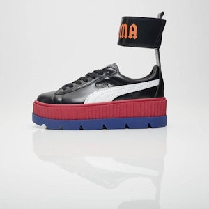 (W) Fenty x Puma Ankle Strap Creeper 'Red Bud' Wanita Merah Muda. 366264-01 Order (W) Fenty x Puma Ankle Strap Creeper 'Red Bud' Wanita Merah Muda. 366264-01