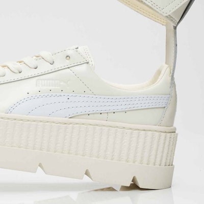 (W) Fenty x Puma Ankle Strap Creeper 'Vanilla Ice' - Kasut Fesyen Vanilla Ice 366264-02 Details for (W) Fenty x Puma Ankle Strap Creeper 'Vanilla Ice' - Kasut Fesyen Vanilla Ice 366264-02