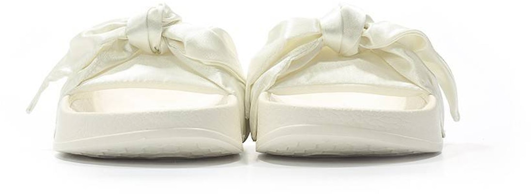 Fenty bow top slides white