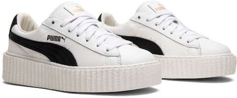 (女性)Fenty x Puma Creeper '白色皮革' 364462-01 Cheap (女性)Fenty x Puma Creeper '白色皮革' 364462-01