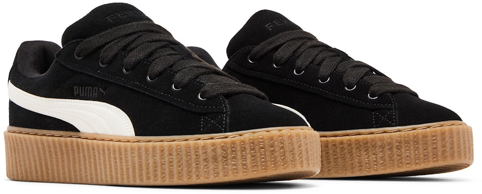 Fenty x Puma Creeper Phatty 黑白厚底鞋 396403-01 Cheap Fenty x Puma Creeper Phatty 黑白厚底鞋 396403-01