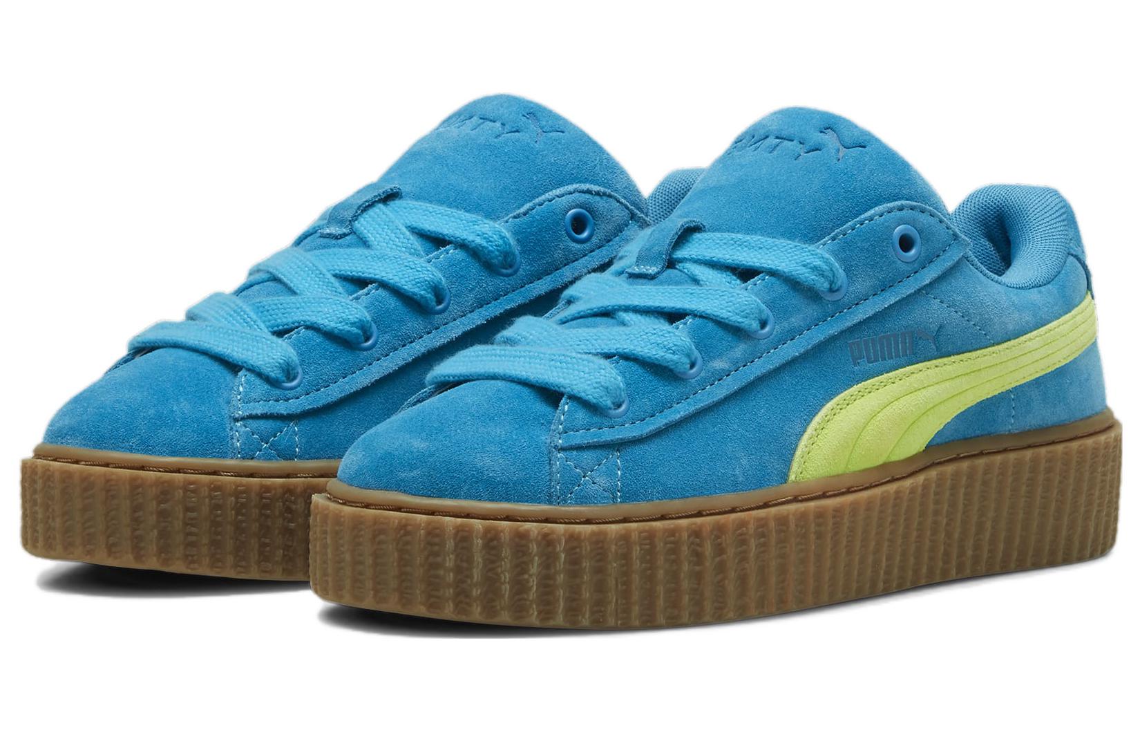 Lookbook Fenty x Puma Creeper Phatty 'Speed Blue Lime' Biru Lime 396403-02