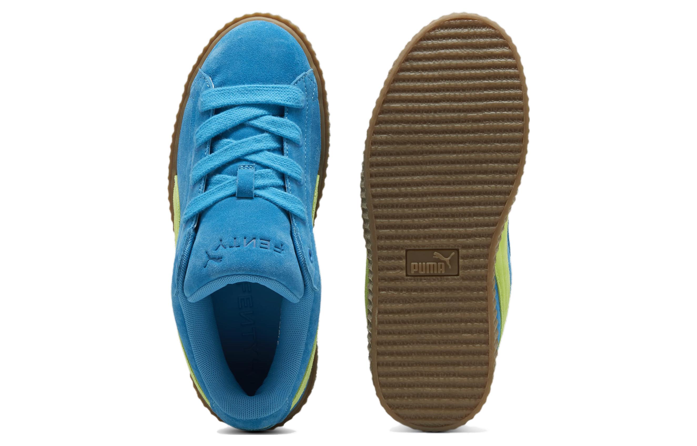 Shop Fenty x Puma Creeper Phatty 'Speed Blue Lime' Biru Lime 396403-02