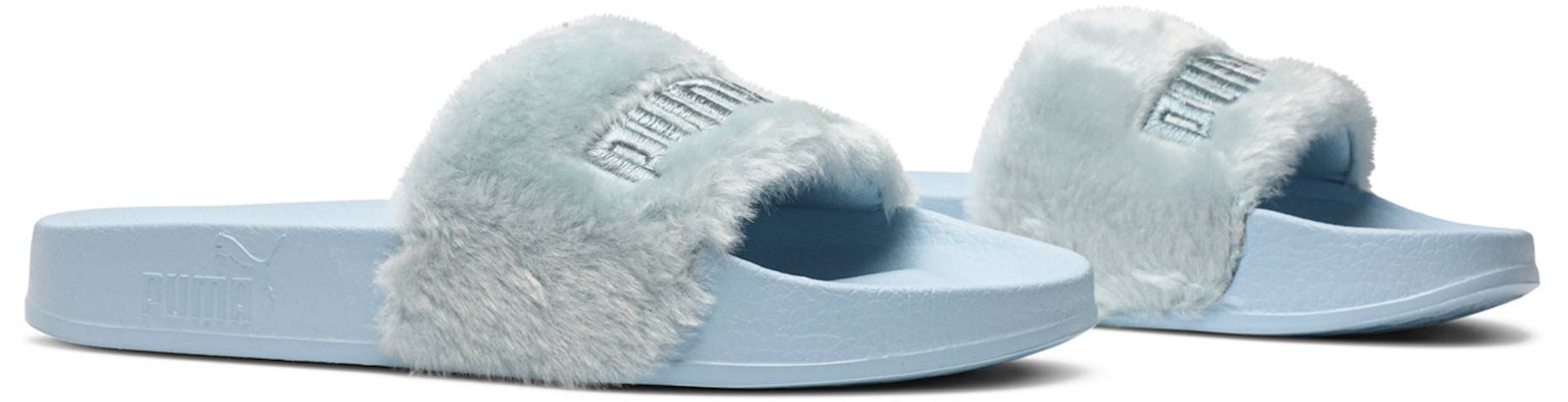 Puma fenty slides cool blue best sale