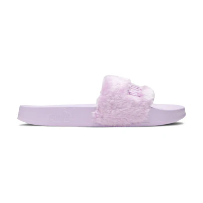 (W) Fenty Puma Fur Slide 'Orchid Bloom'