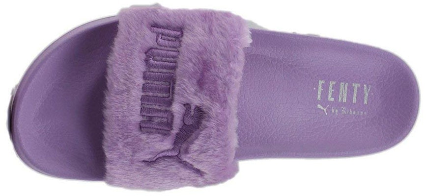 Sandal Bulu Puma Fenty x Fur Slide Ungu 364402-02 Lookbook Sandal Bulu Puma Fenty x Fur Slide Ungu 364402-02